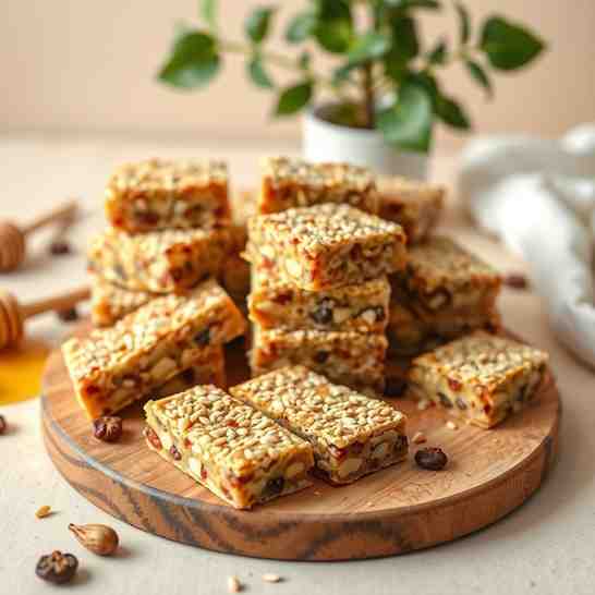 Healthy Power Bars Recipe - Make Greek Pasteli Today